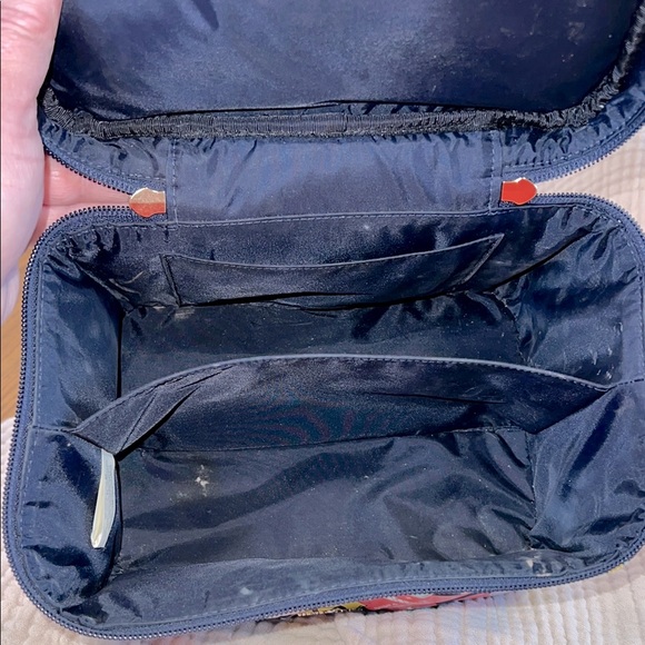 KATE SPADE Train Case/Toiletry Bag-Good preloved condition-TRAVEL CITY Theme - Picture 2 of 12